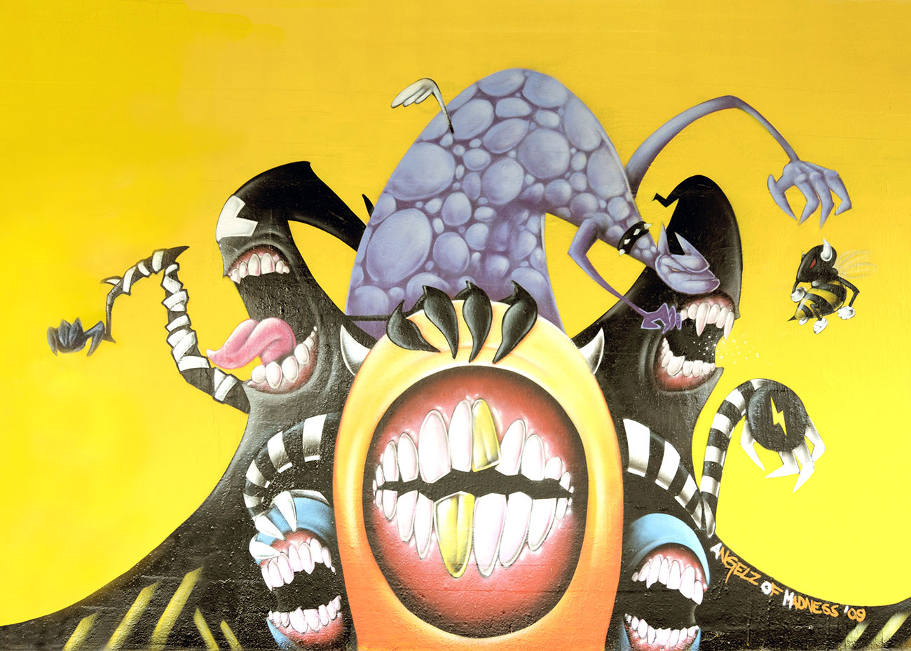 nadaone_murals_(7_monsters)